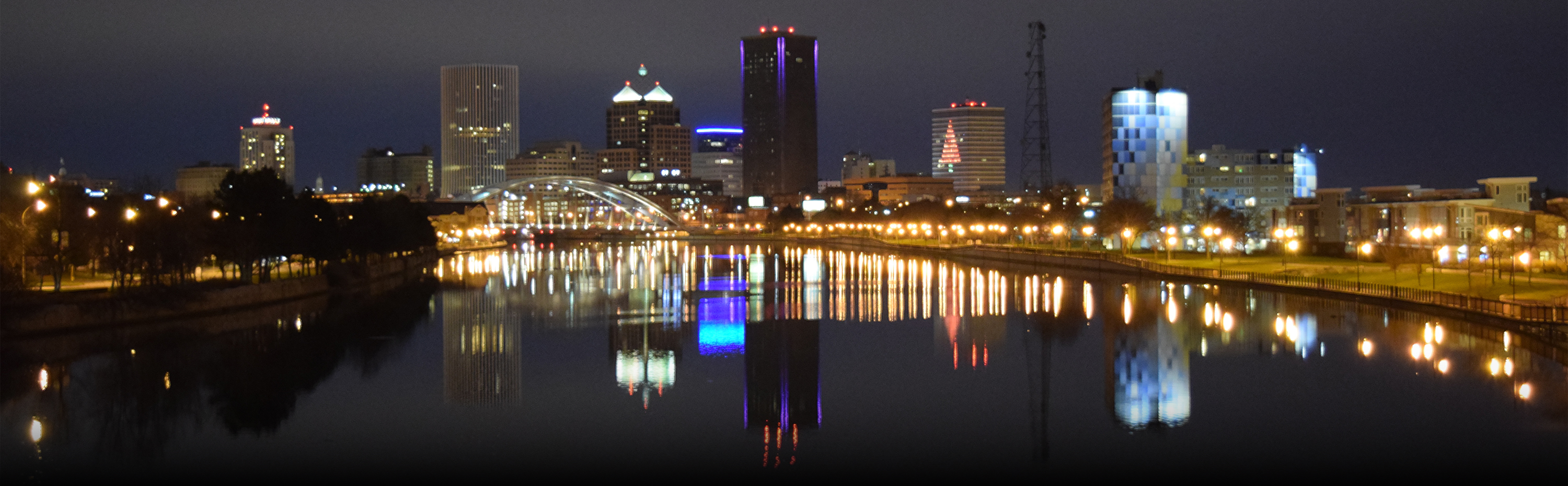 Rochester City Skyline